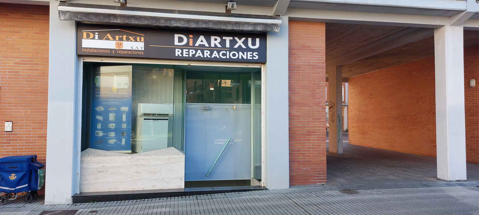 Reparaciones Diartxu exterior de tienda
